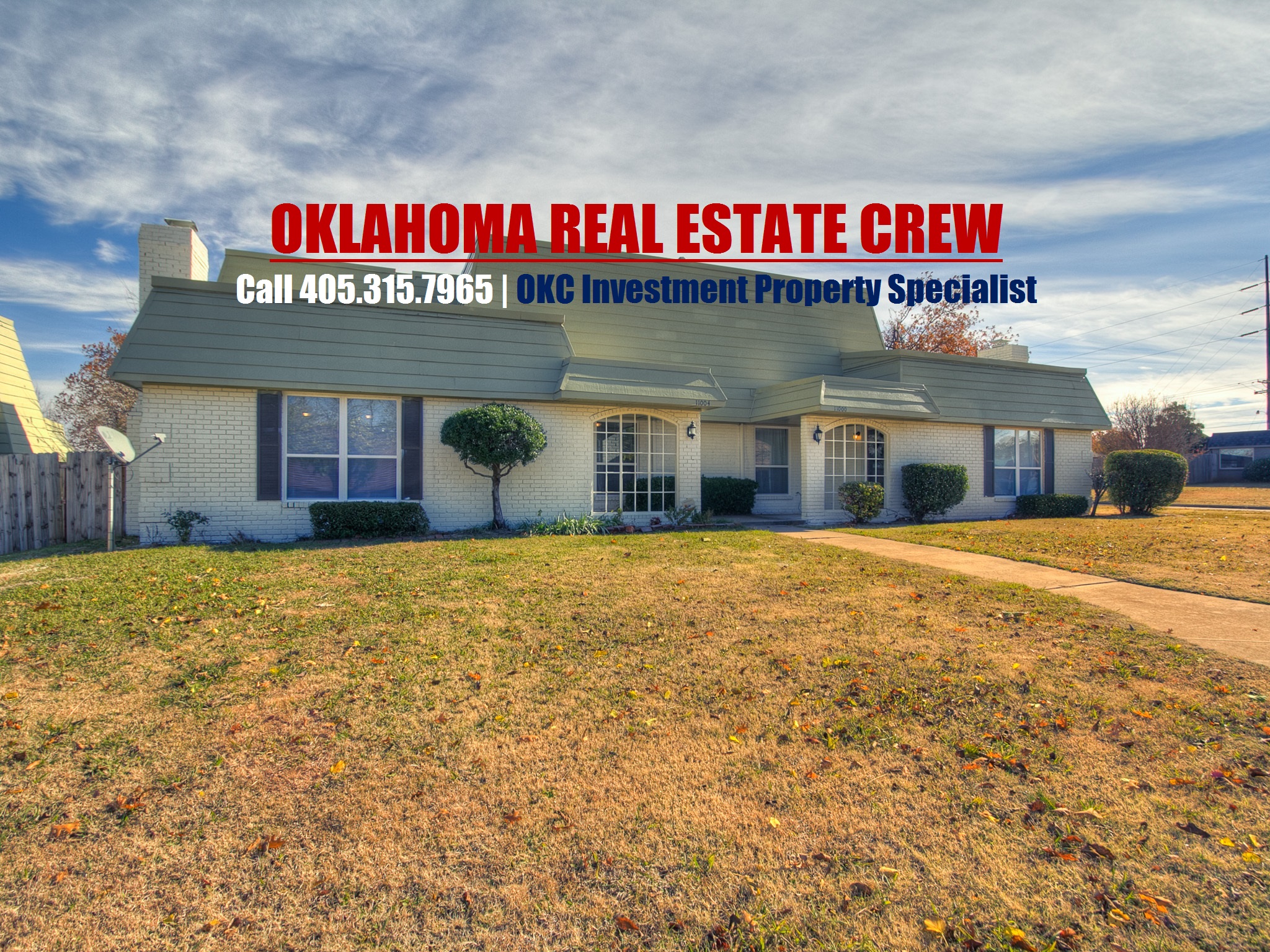 Duplex For Sale Oklahoma City Real Estate 11000 Springhollow Rd