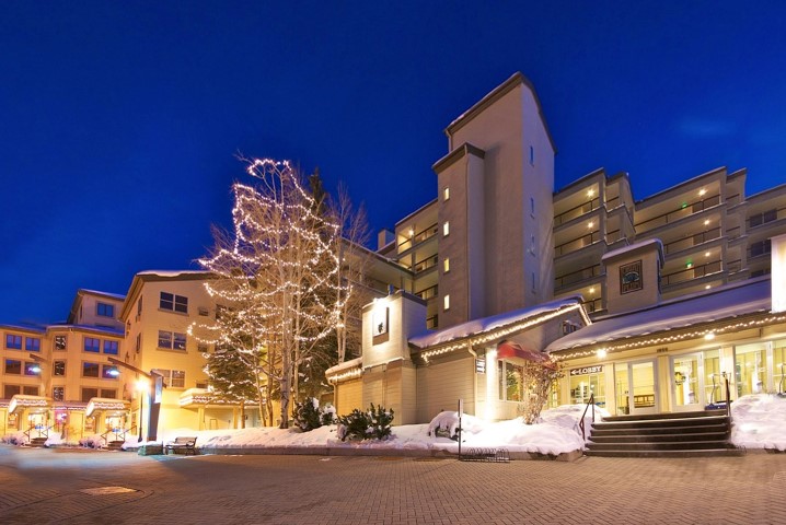 Photo of Torian Plum Plaza with winter holiday lights