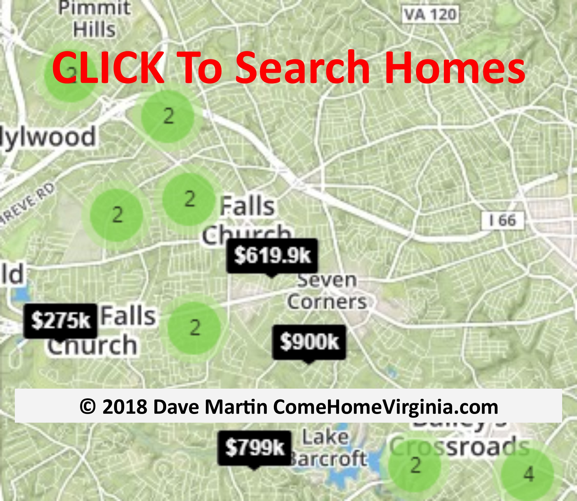 Search For Homes In Falls Church Virginia