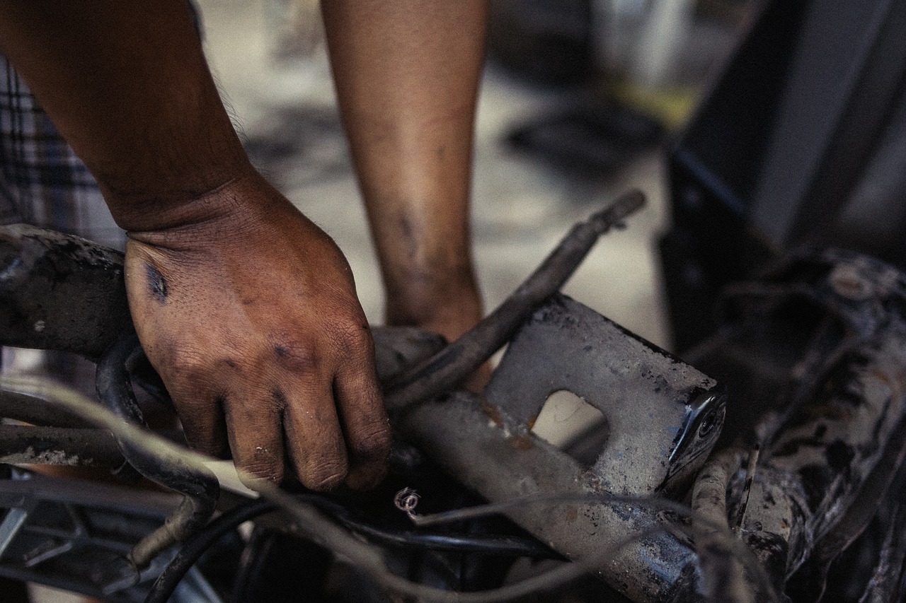 degrease your hands from auto repair with this helpful household tip