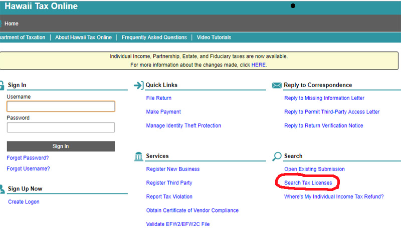 state tax id number lookup