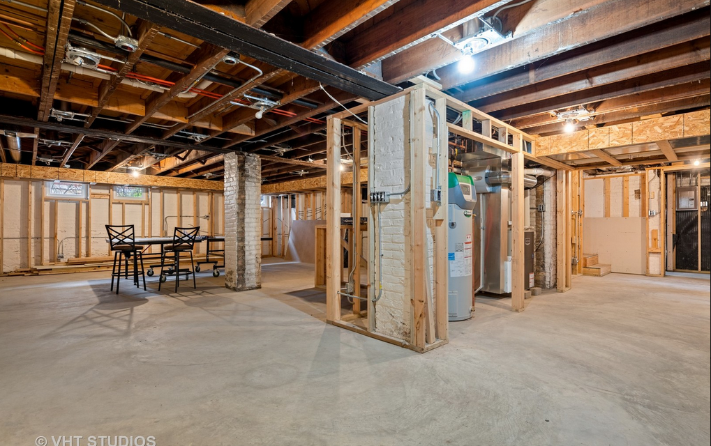 Ready to drywall basement 720 Lake Ave Wilmette IL