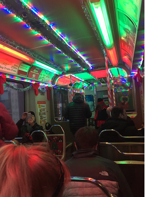 Chicago CTA Christmas Holiday Express - Wilmette, Evanston, Chicago Skokie