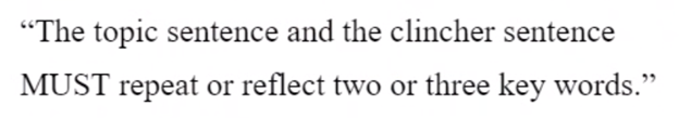 how to end an essay with a clincher