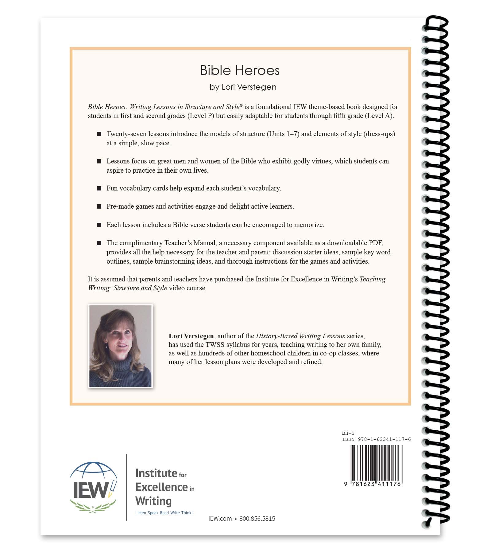 Bible Heroes Writing Lessons