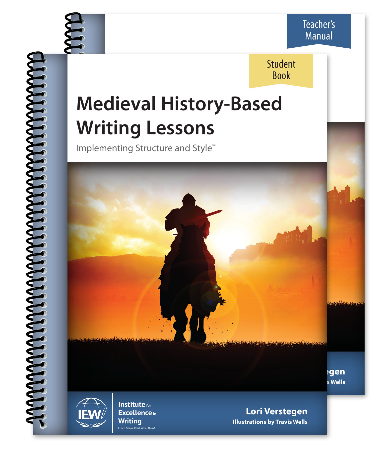 Medieval History-Based Writing Lessons [Teacher/Student Combo] [CLEARANCE]