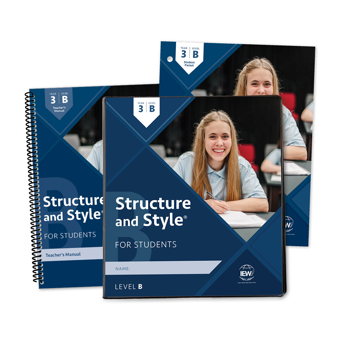 Structure and Style for Students: Year 3 Level B [Binder, Student Packet, Teacher's Manual]