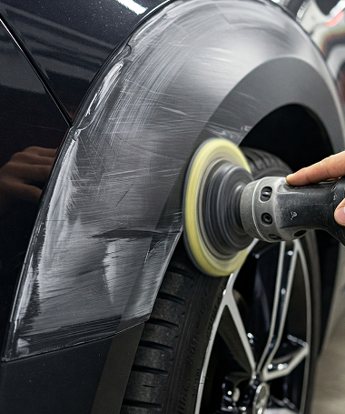 Wheel Arc Scratch repair