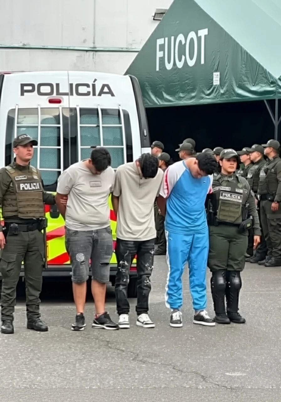 Capturaron a tres presuntos fleteros en Medellín tras millonario robo en Calasanz