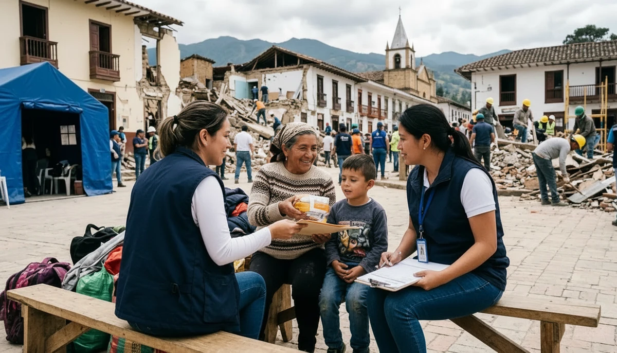 Cajas de Compensación Familiar son respaldo integral para la recuperación tras el terremoto