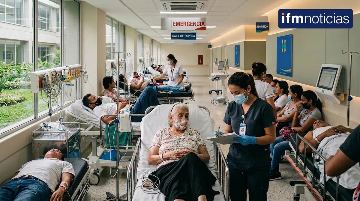 Preocupación por la sobrecarga hospitalaria en Medellín