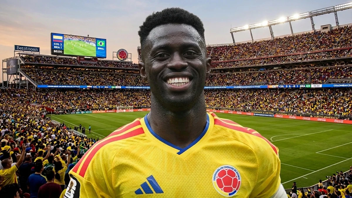 Dávinson Sánchez asume el liderazgo como Capitán en la nueva era de la Selección Colombia sin James Rodríguez