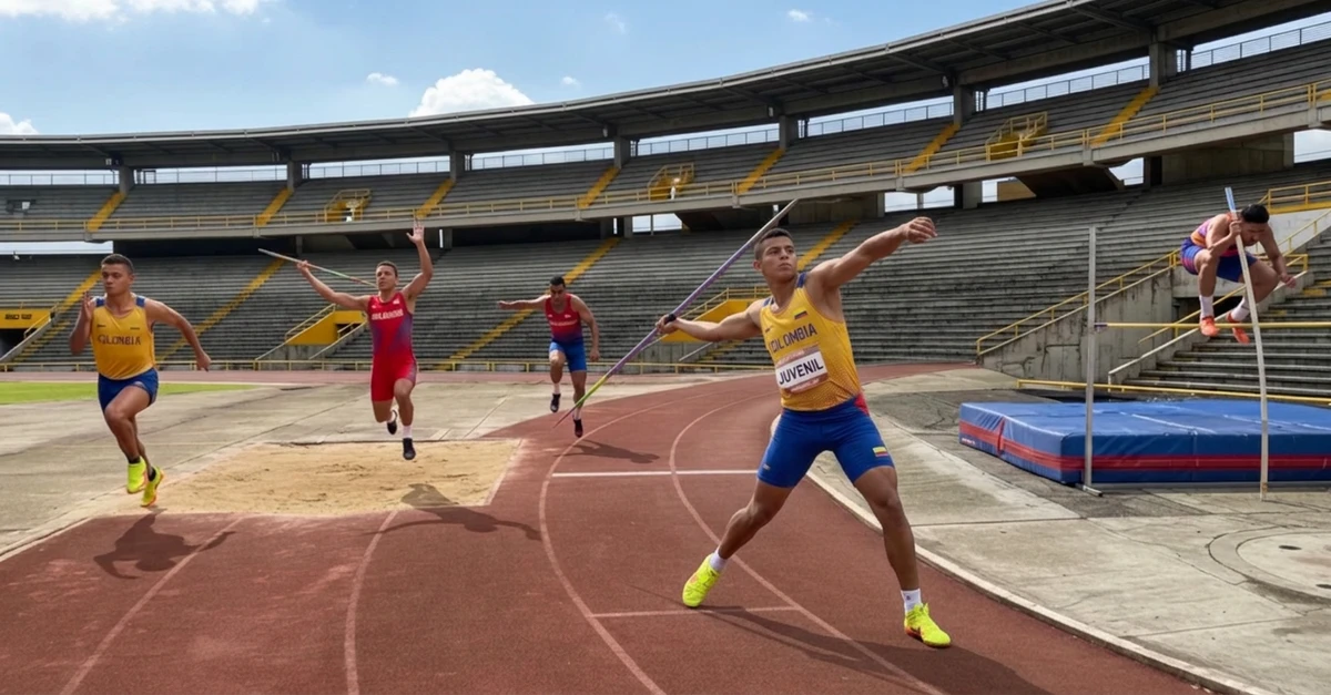 El atletismo escolar colombiano definió sus clasificados para la final nacional en Bogotá
