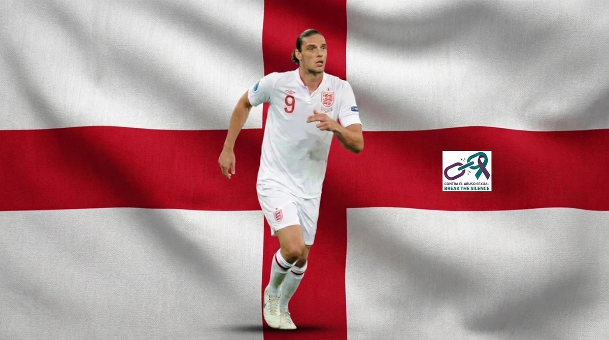 Andy Carroll reveló públicamente la identidad del hombre condenado por agredirlo sexualmente