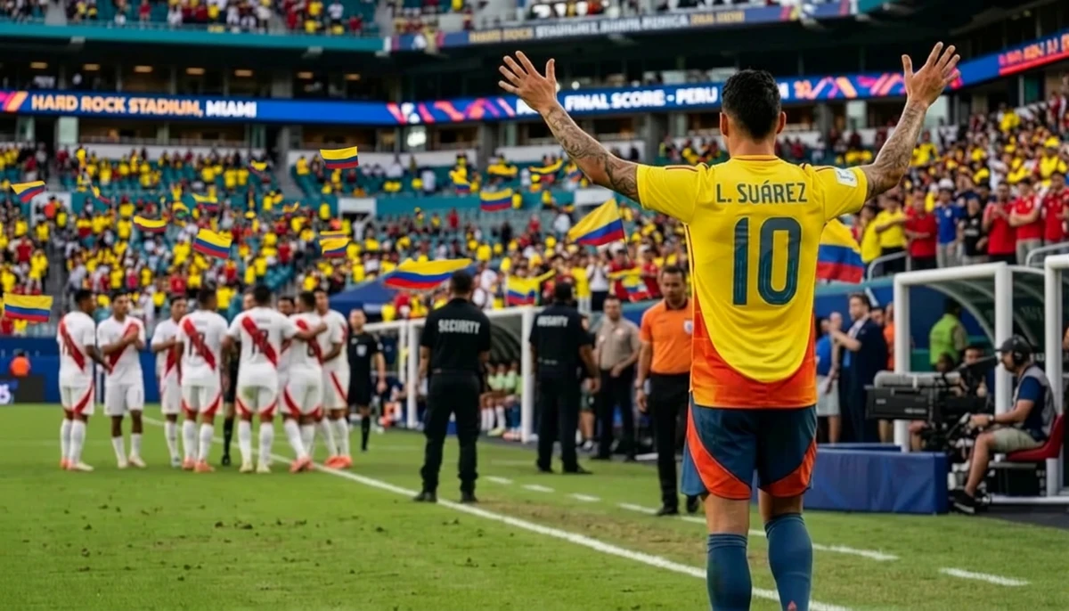 Colombia cerrará su gira por Estados Unidos ante Perú, en Miami, con la reconstrucción como telón de fondo