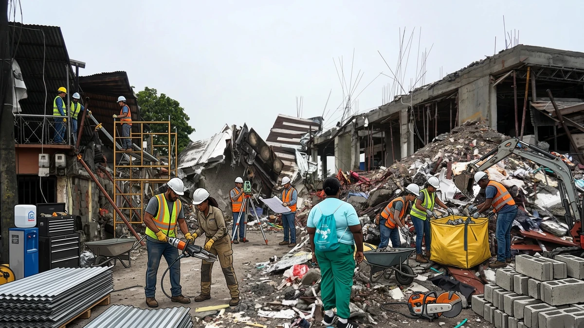 Impuestos convertidos en obras: el Gobierno abre a las empresas el banco de proyectos para reconstruir las zonas del terremoto