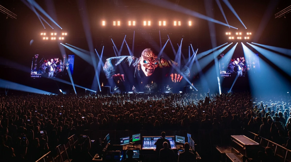 Iron Maiden celebró sus 50 años en Bogotá con un repertorio clásico y canciones inéditas en vivo para Colombia