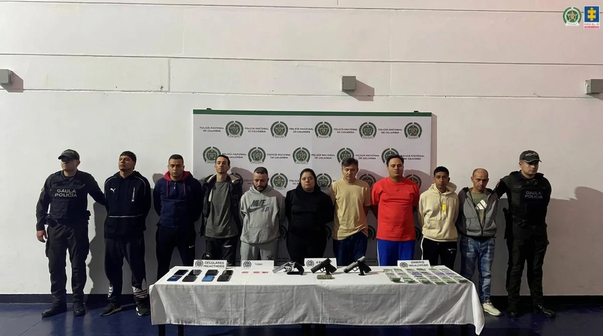 Golpe a La Terraza: 16 judicializados por extorsiones, desplazamientos y torturas en Medellín y Sabaneta
