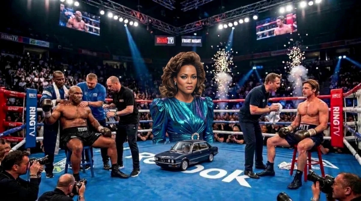 Tyson peso pesado contra Brad Pitt