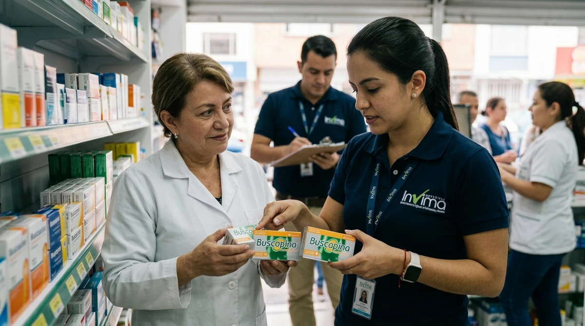 Invima emite alerta sanitaria por comercialización de Buscapina falsificada en Colombia