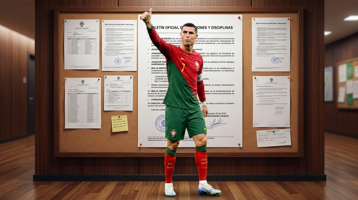 Sancionando a Cristiano Ronaldo ¿por qué?