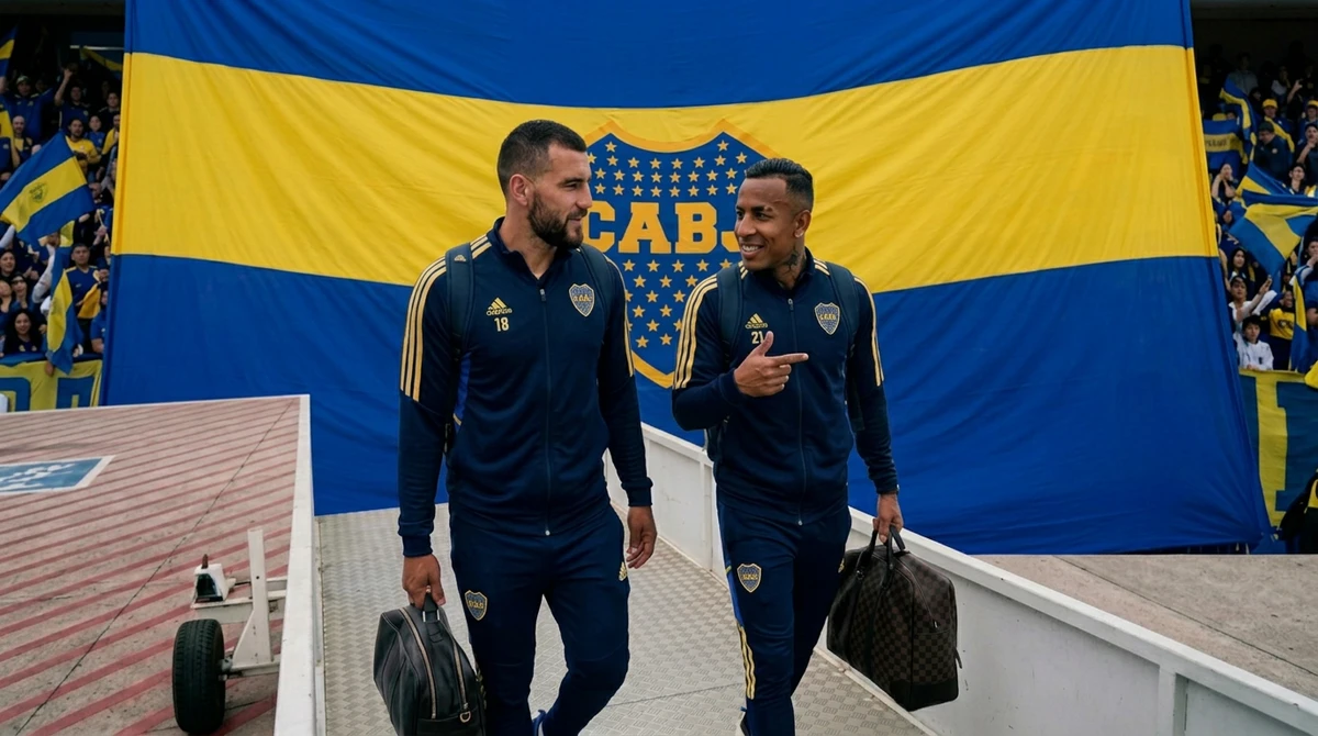 Boca viajará a Brasil con sangre colombiana