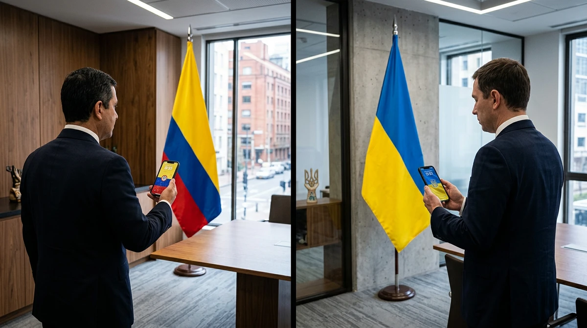 Cancillería y Ucrania abordarán juntas la situación de los colombianos vinculados a la guerra con Rusia