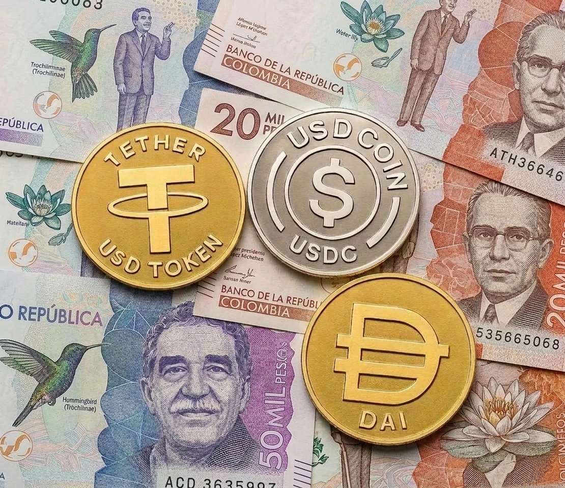 Los "dólares digitales" se abren paso en Colombia y retan a bancos y casas de cambio