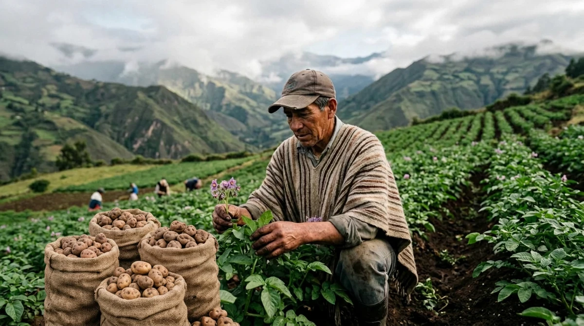 MinAgricultura fija la meta de llevar la papa de 30 a 50 toneladas por hectárea para enfrentar la caída de la producción