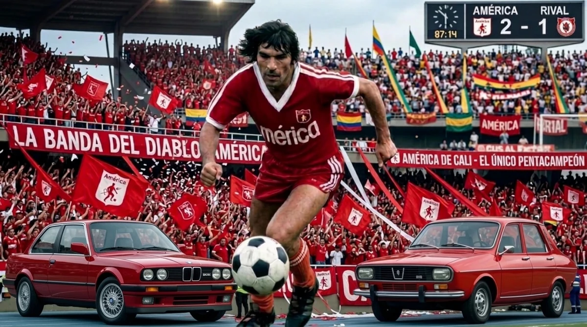 Roque Raúl Alfaro y sus memorias en el América de Cali: El día que prefirió un Renault 12 sobre autos de lujo