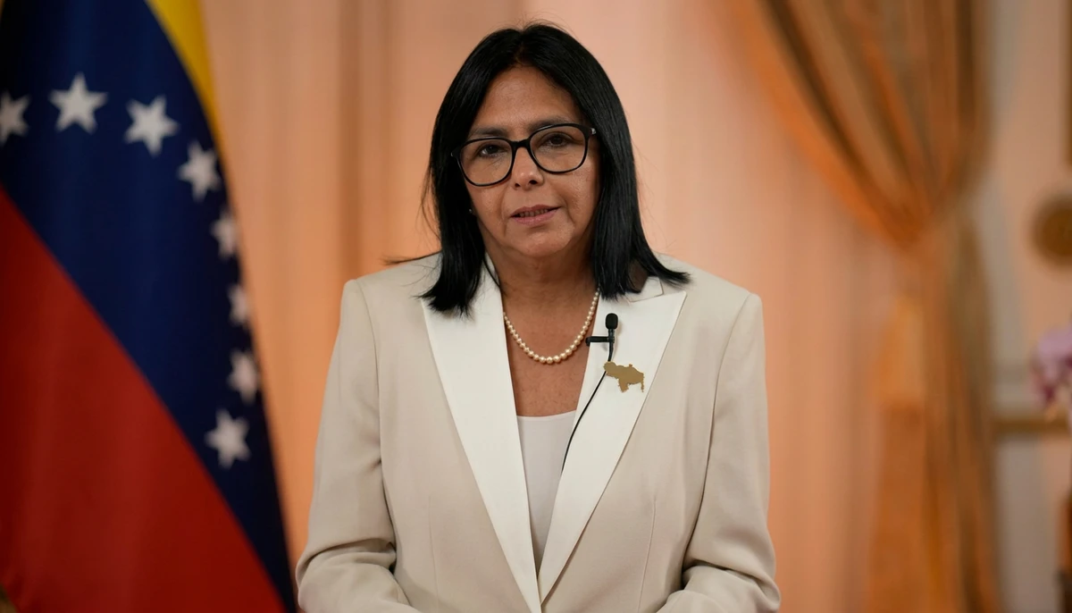 Delcy Rodríguez presentó plan de transición institucional y económica en Venezuela ante la mirada de expertos