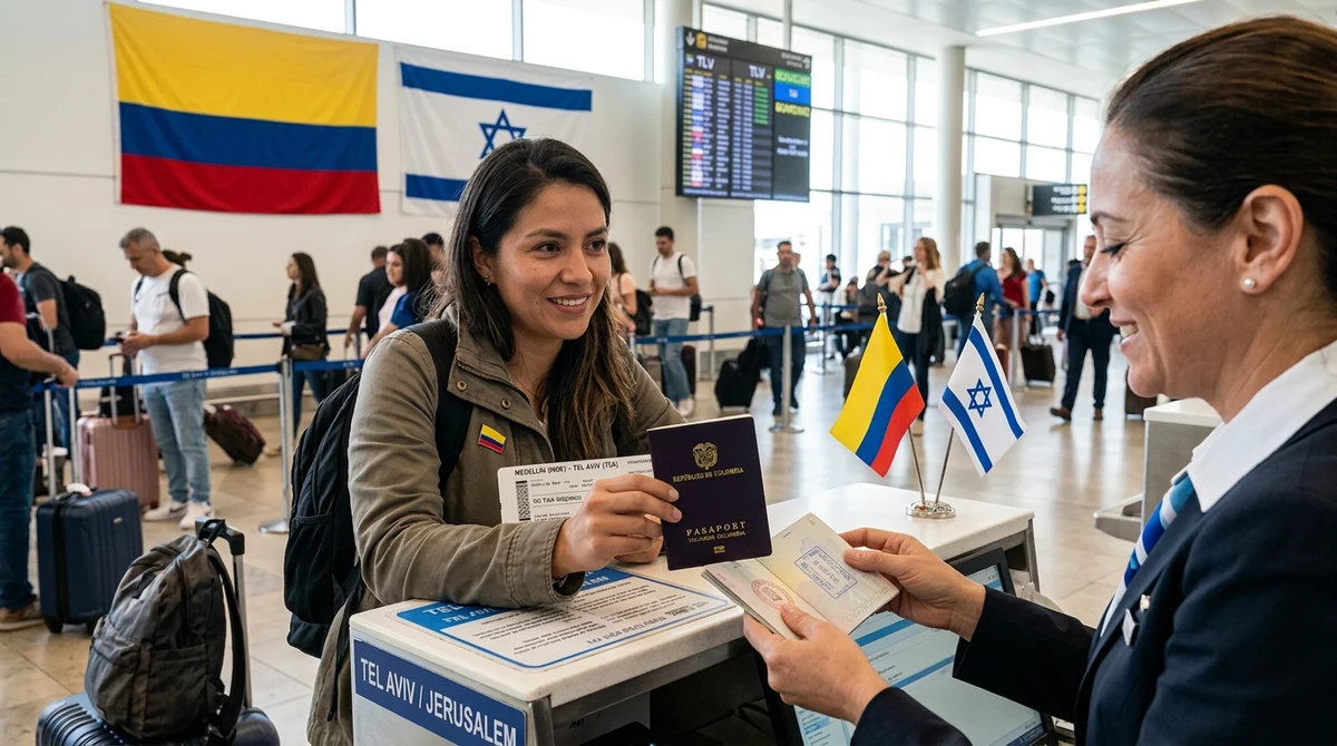Colombianos podrán viajar a Israel sin visa por estancias de hasta 90 días