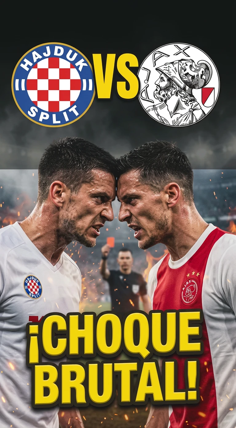 Hajduk Split sorprende al Ajax y Brighton goleó en el estreno de la Conference League