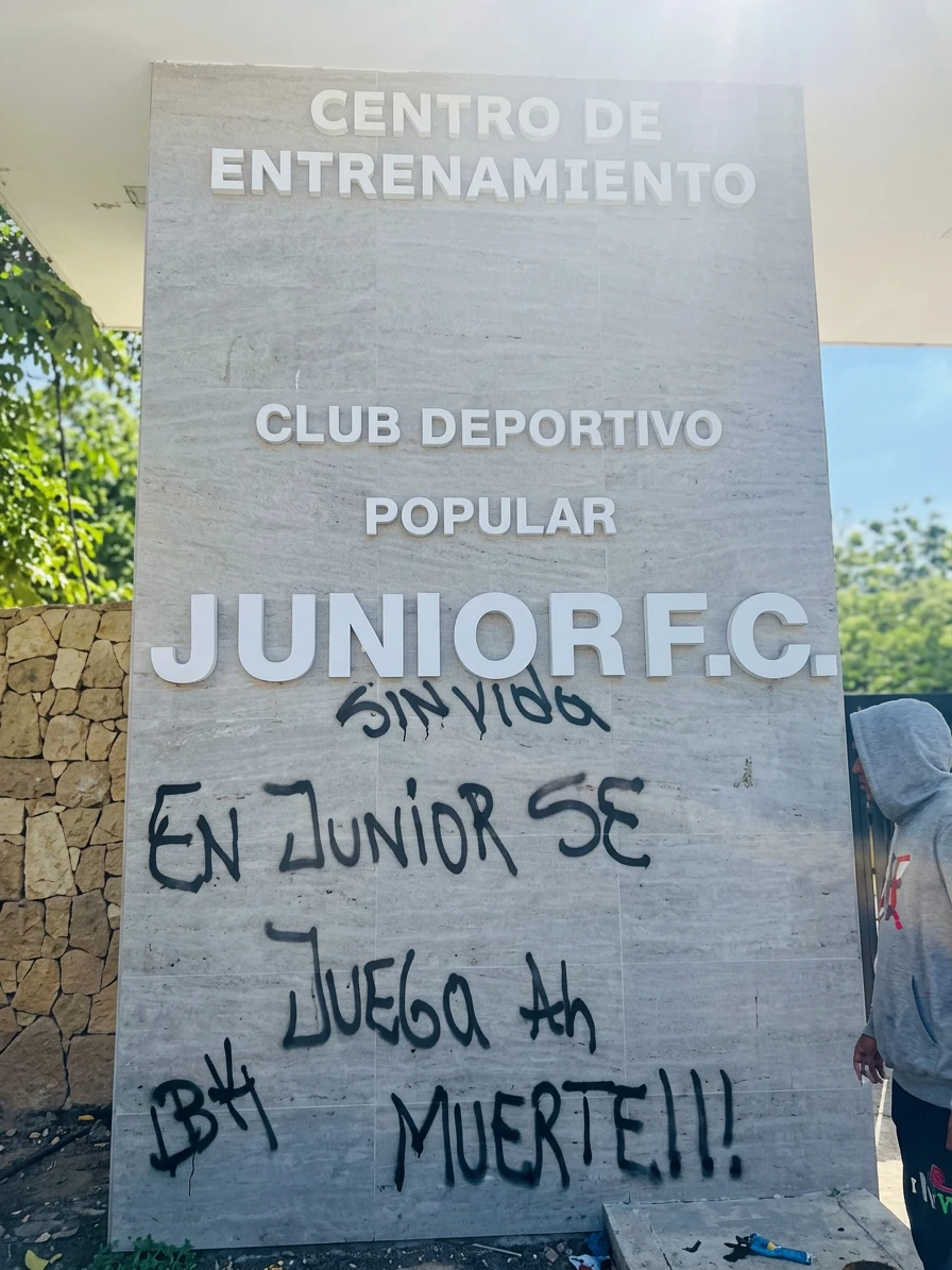 Junior de Barranquilla, entre la agonía matemática y la sombra de la violencia