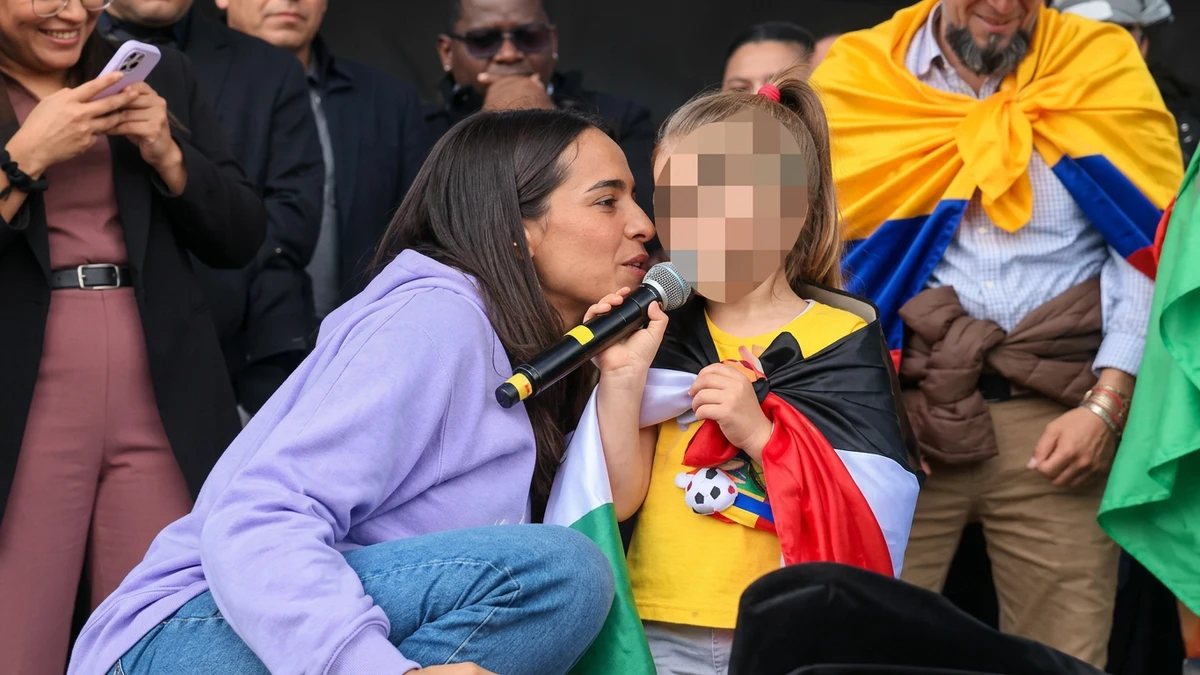 Procuraduría abre investigación disciplinaria contra la representante María Fernanda Carrascal por la participación de una niña en una tarima durante las marchas del 14 de octubre