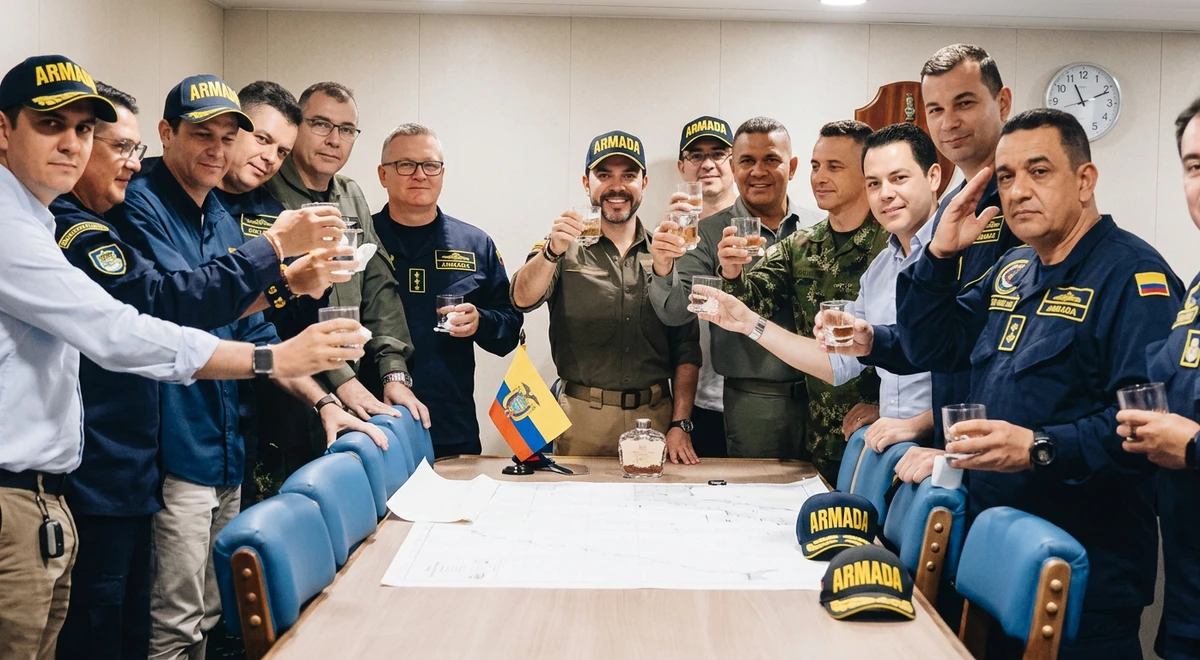 Armada Nacional defiende brindis protocolario durante visita presidencial al archipiélago de San Andrés