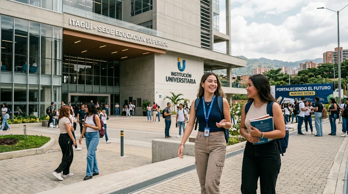 Itagüí fortaleció el acceso a la formación profesional con nuevas sedes de educación superior