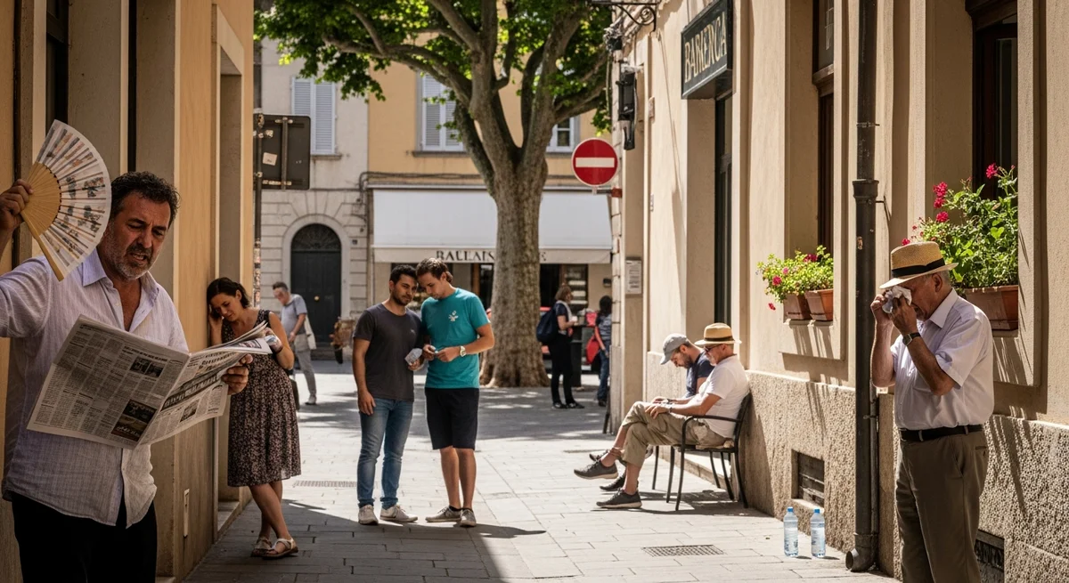 Una intensa ola de calor pone a Europa Occidental en alerta roja con valores cercanos a los 45 grados