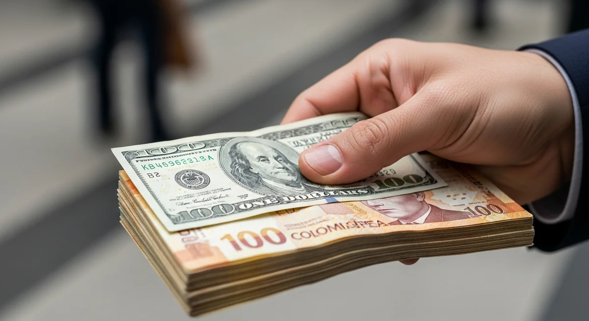 El dólar rompe la barrera de los $3.200 y alcanza su nivel más bajo en varios años en Colombia