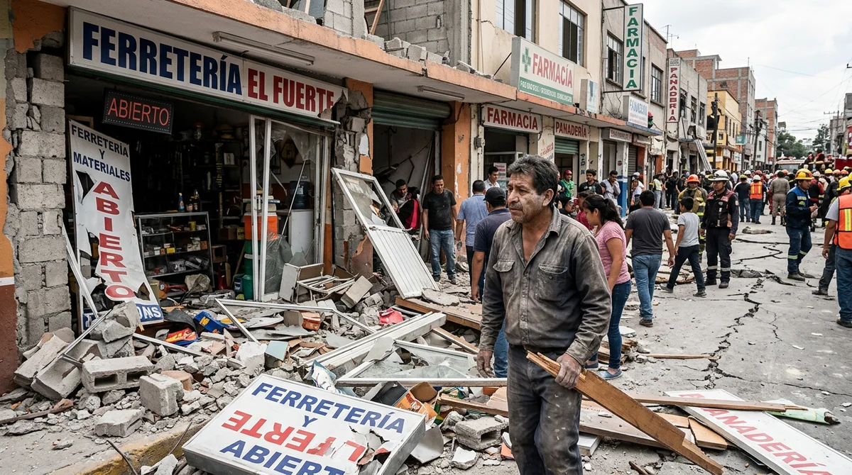 Terremoto pone en riesgo 269.786 empresas y más de 1,3 millones de empleos formales