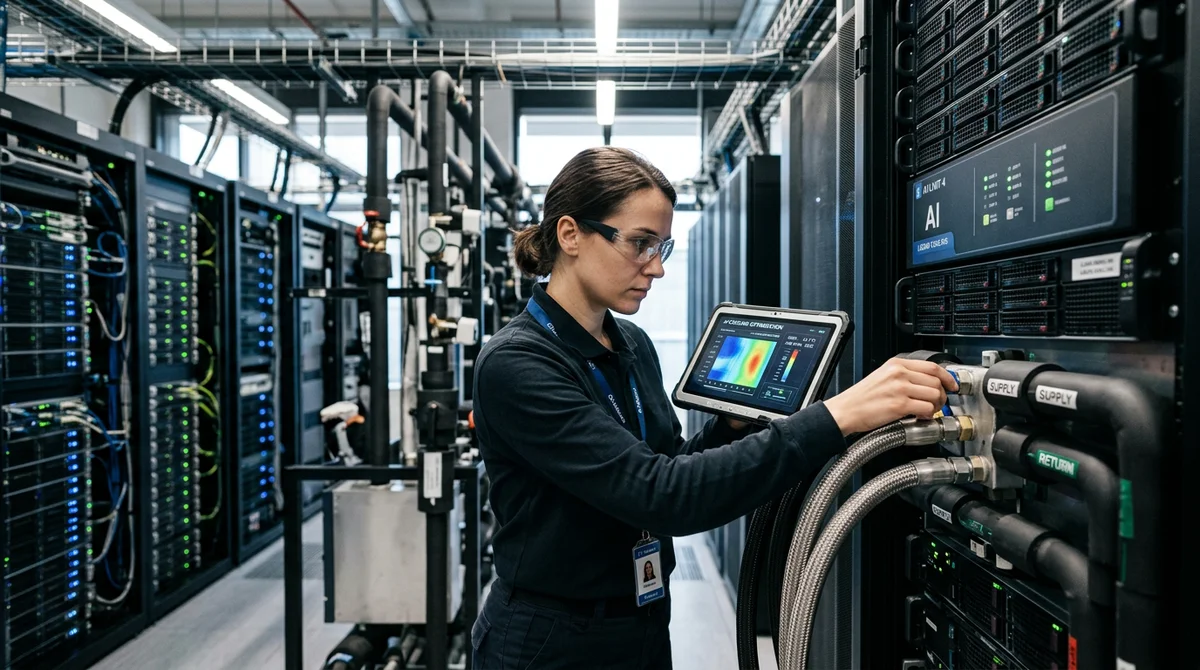 La inteligencia artificial redefine la refrigeración en centros de datos