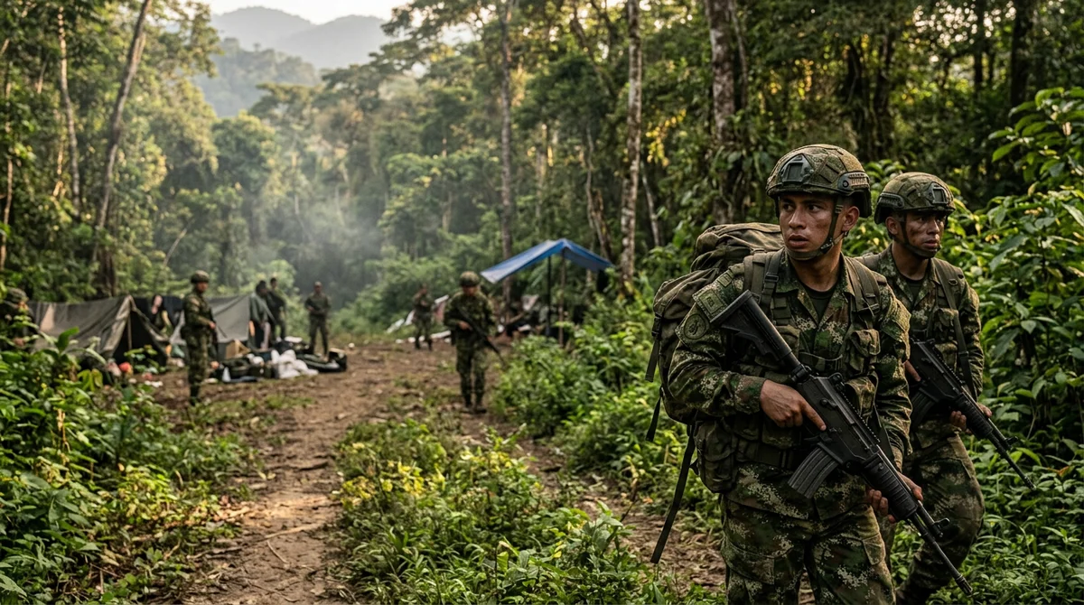 Bombardeo en operación militar contundente contra disidencias de las FARC deja once bajas