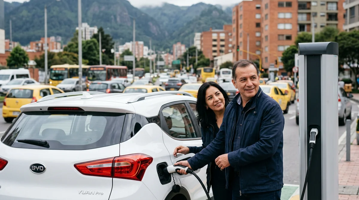 Potencial ahorro en combustibles en Colombia sería de U$40.000 millones con la electromovilidad. Incrementar carros eléctricos, la solución.
