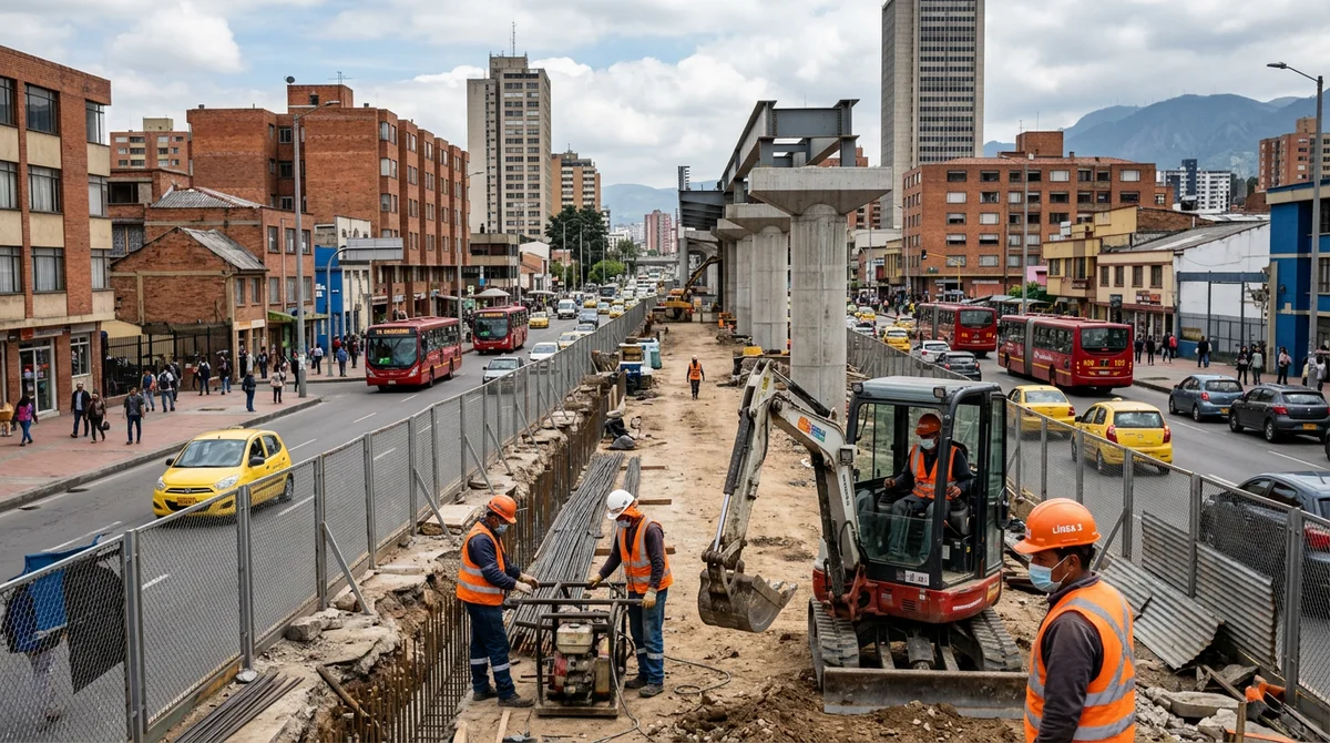 Bogotá avanza en la reactivación de la licitación para la Línea 2 del Metro