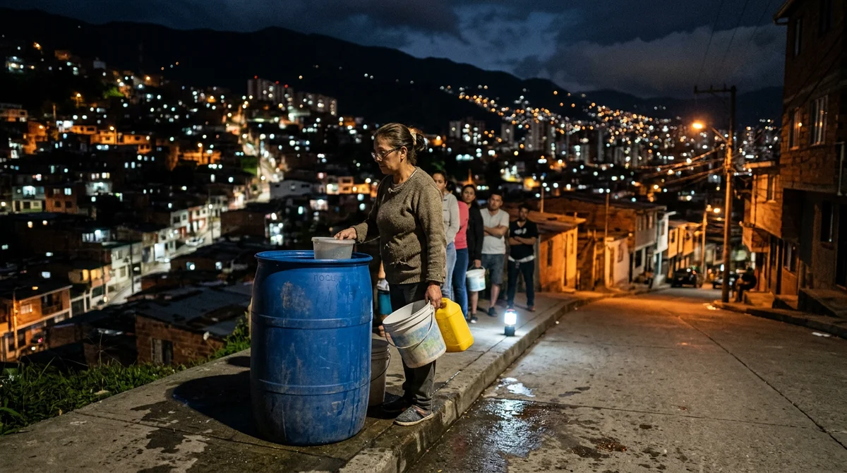 Cortes de agua nocturnos en Medellín: la administración distrital implementó medidas ante el bajo ahorro demostrado por ciudadanos