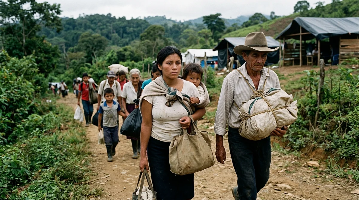 Drama humanitario en remedios: 19 familias desplazadas por la violencia