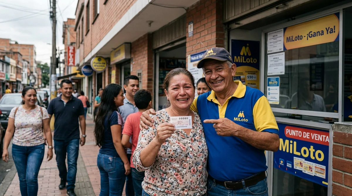 Un nuevo millonario en Bello: MiLoto entregará $550 millones por segunda vez en el año