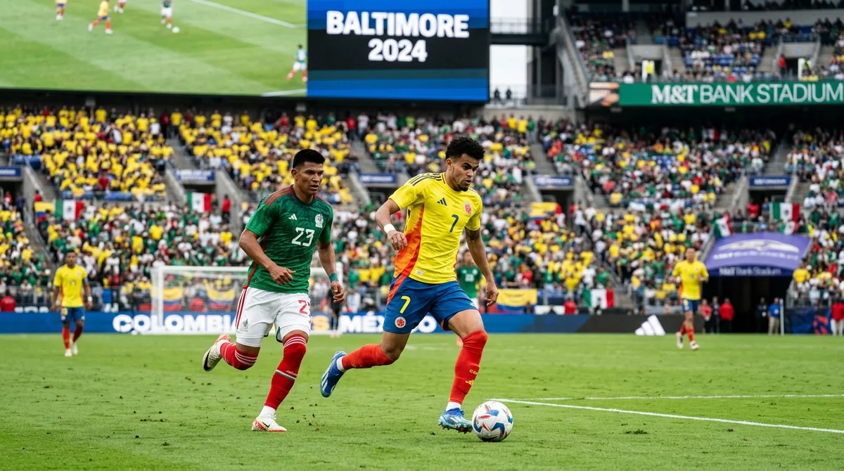 Colombia y México, el inicio de una nueva era futbolística en Baltimore