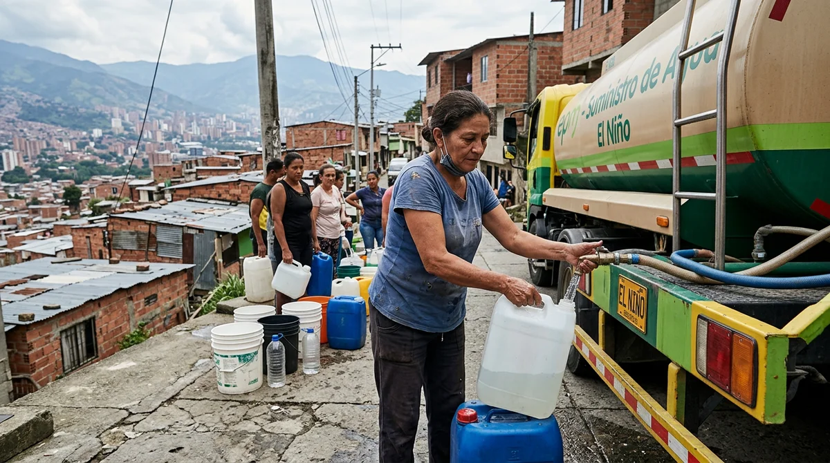 Fenómeno de El Niño: EPM extiende interrupciones de acueducto en Medellín