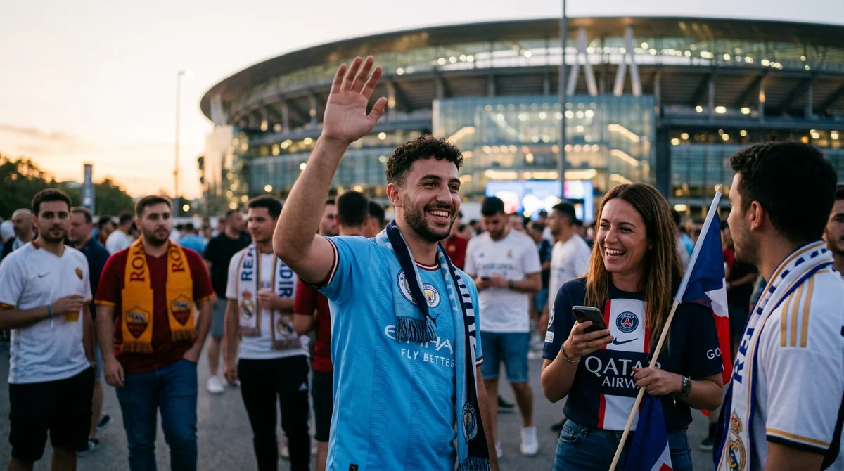 Champions League vuelve el 13 y 14 de octubre con el City–PSG y el Roma–Real Madrid como platos fuertes